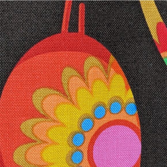 3 Yds "Pretty Bird" Spice Pillow & Maxfield Michael Miller Fabrics Vintage 2010 - Picture 4 of 9